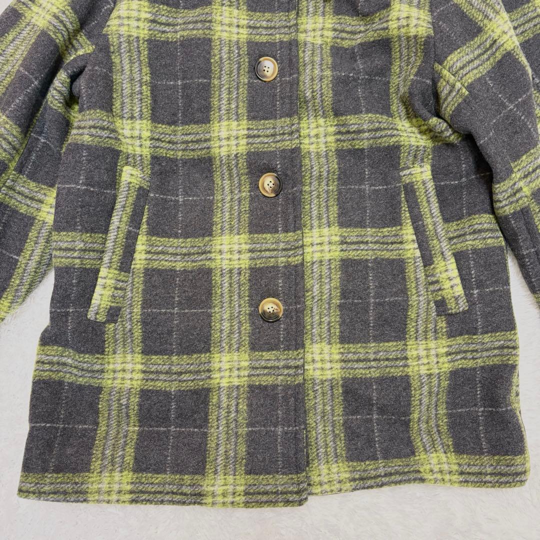 【タグ付き】SLY OVER MIDI CHECK COAT コート　チェック