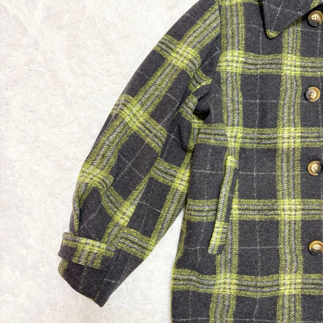 【タグ付き】SLY OVER MIDI CHECK COAT コート　チェック