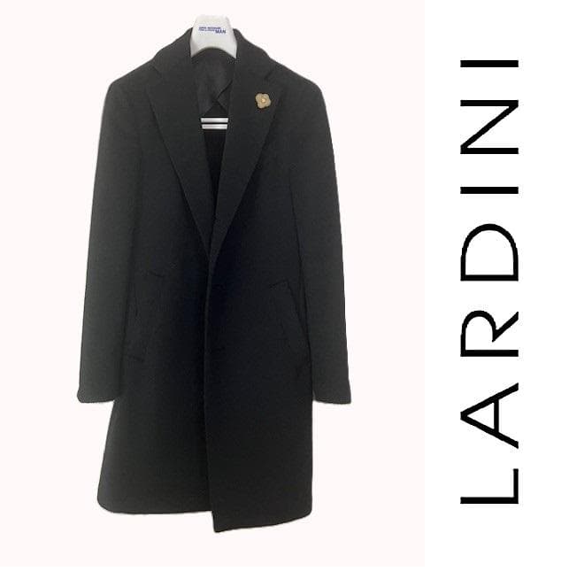 極美品 希少キャメル100％ LARDINI ラルディーニ チェスターコート46
