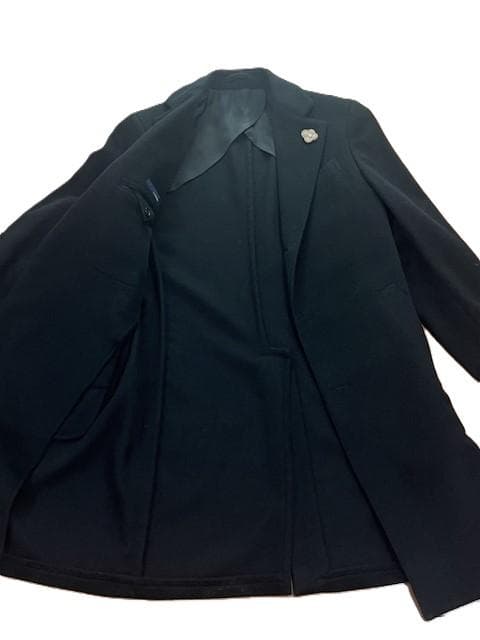 極美品 希少キャメル100％ LARDINI ラルディーニ チェスターコート46