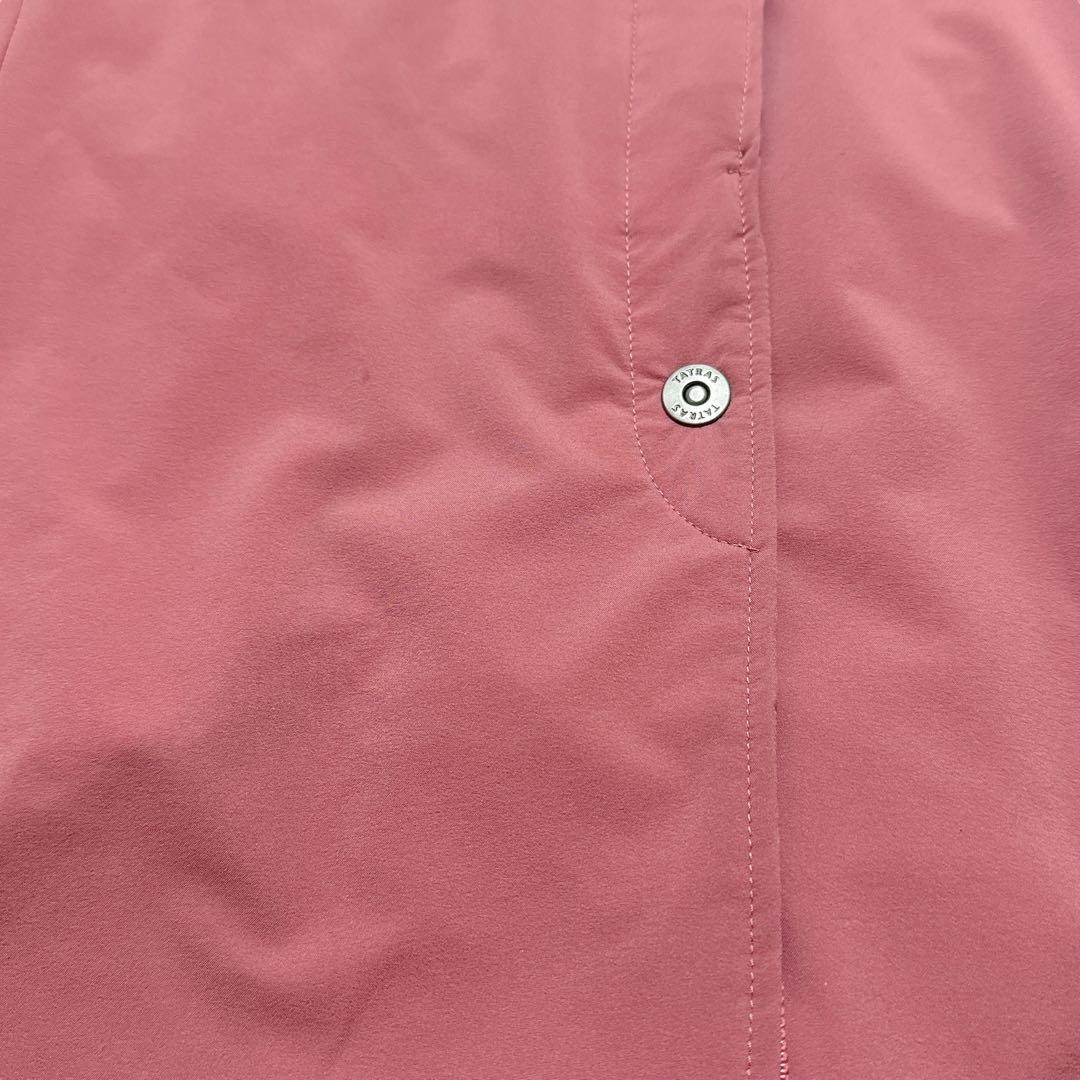 訳あり タトラス ナノユニバース別注 ARESA ナイロン ロングコート ピンク