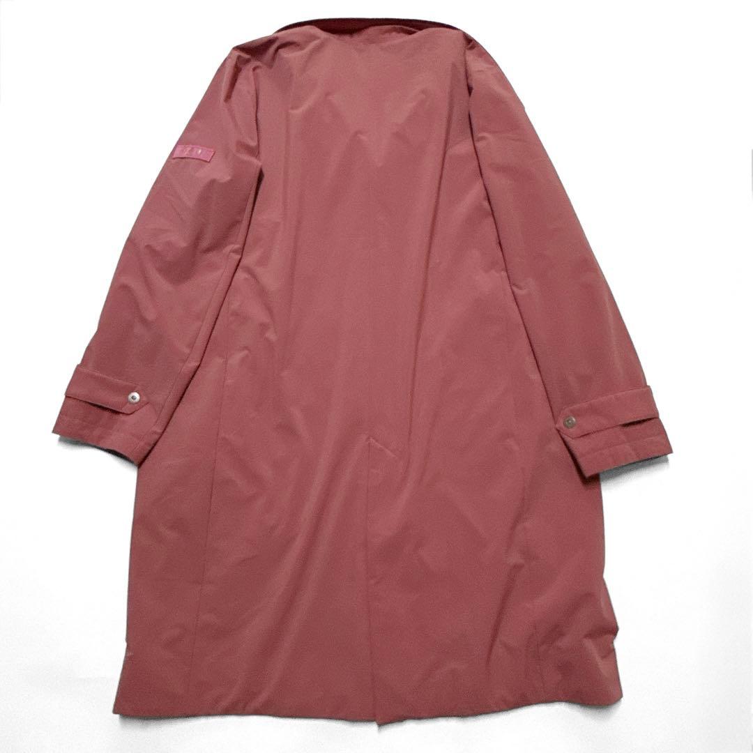 訳あり タトラス ナノユニバース別注 ARESA ナイロン ロングコート ピンク