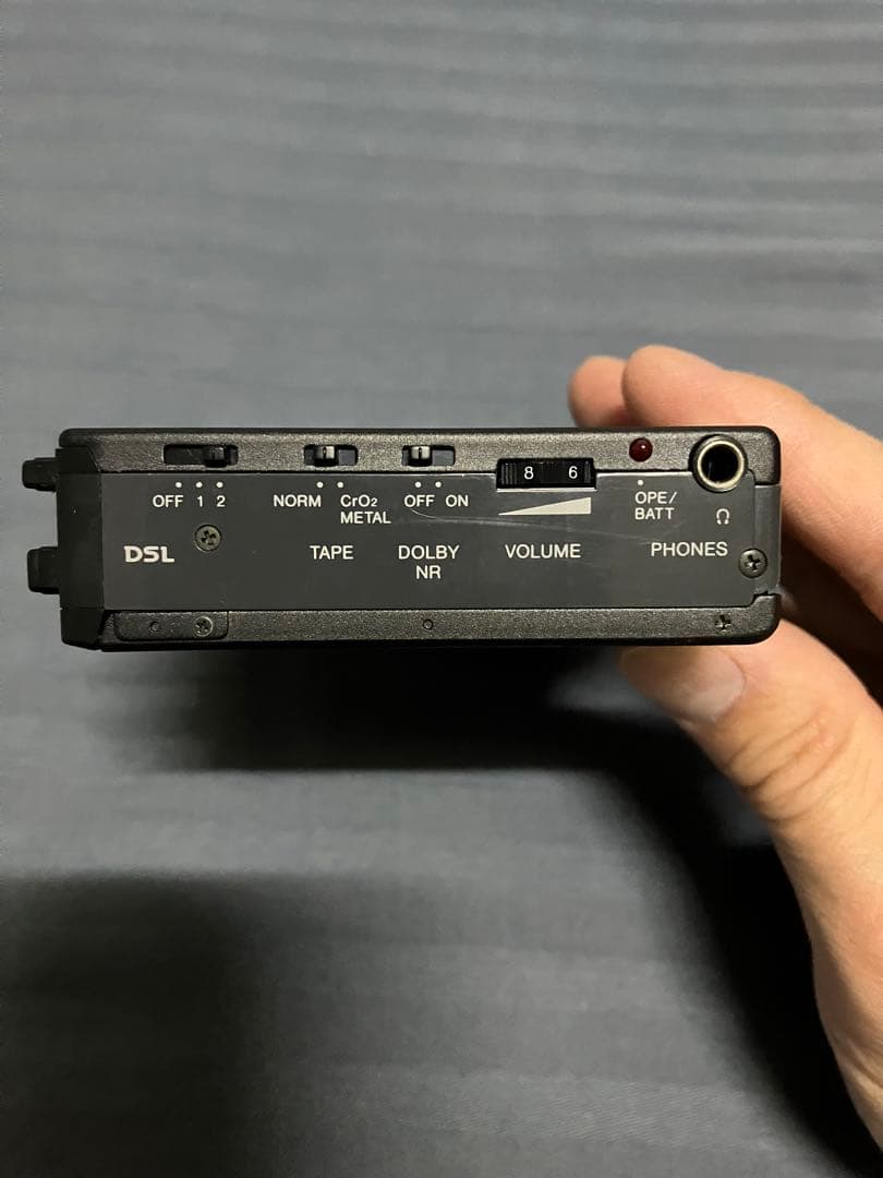 【美品】AIWAアイワCassetteBoy HS-P20 動作品アダプター付き