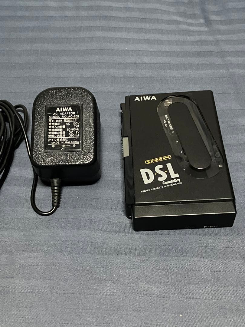 【美品】AIWAアイワCassetteBoy HS-P20 動作品アダプター付き