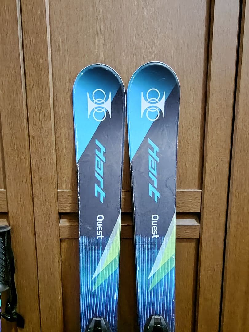 即納＊すぐにゲレンデに行ける！ジュニア用スキー5点セット（130cm/23cm)