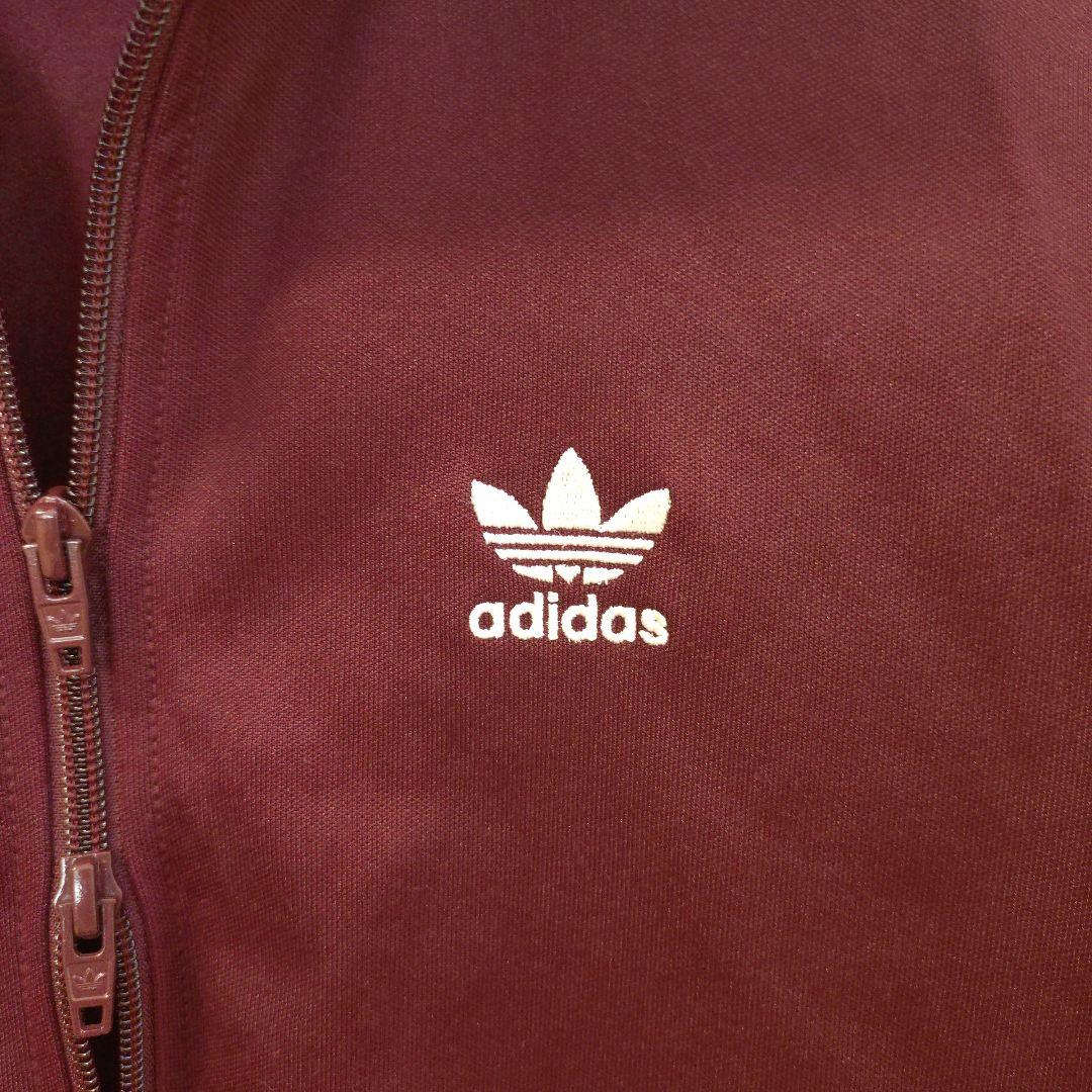 adidas ベッケンバウアー バーガンディ ジャージ ジャケット