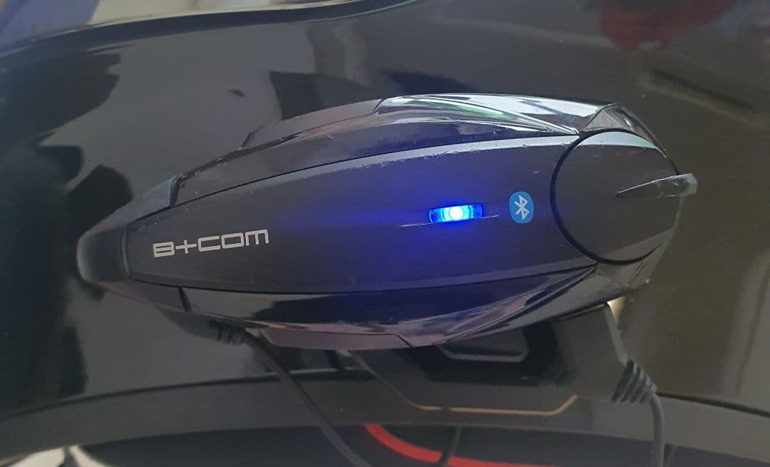 AGV フルフェイス ブラック ミラーシールド ビーコム付き