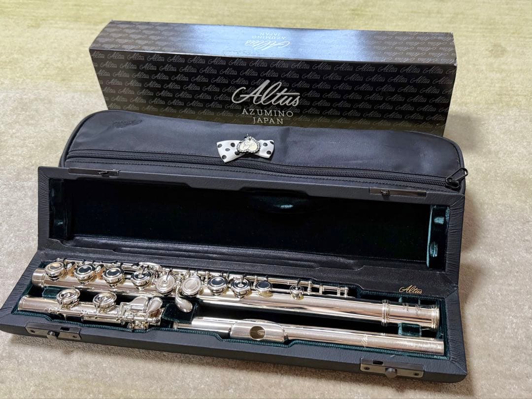 AZUMINO JAPAN アルタス フルート A907E