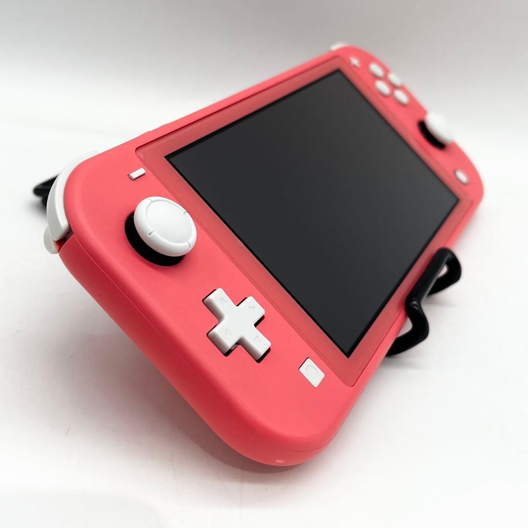 【完品・液晶美品】Switch Lite コーラル スイッチライト 本体 動作品