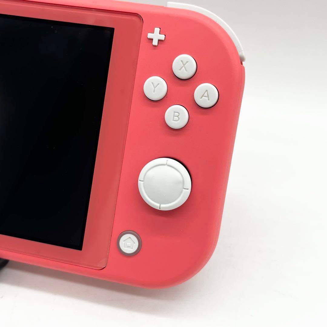 【完品・液晶美品】Switch Lite コーラル スイッチライト 本体 動作品