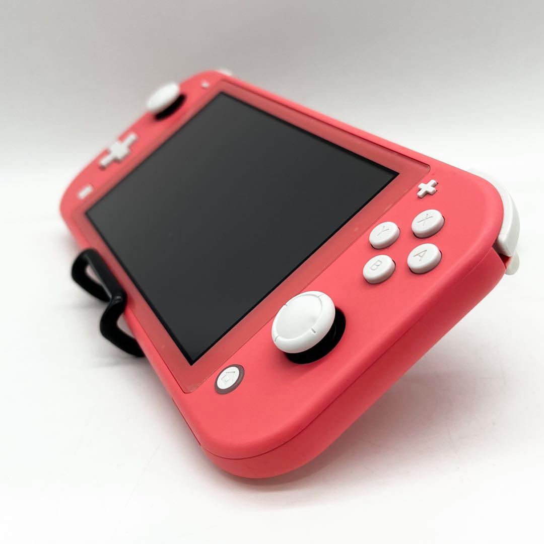 【完品・液晶美品】Switch Lite コーラル スイッチライト 本体 動作品