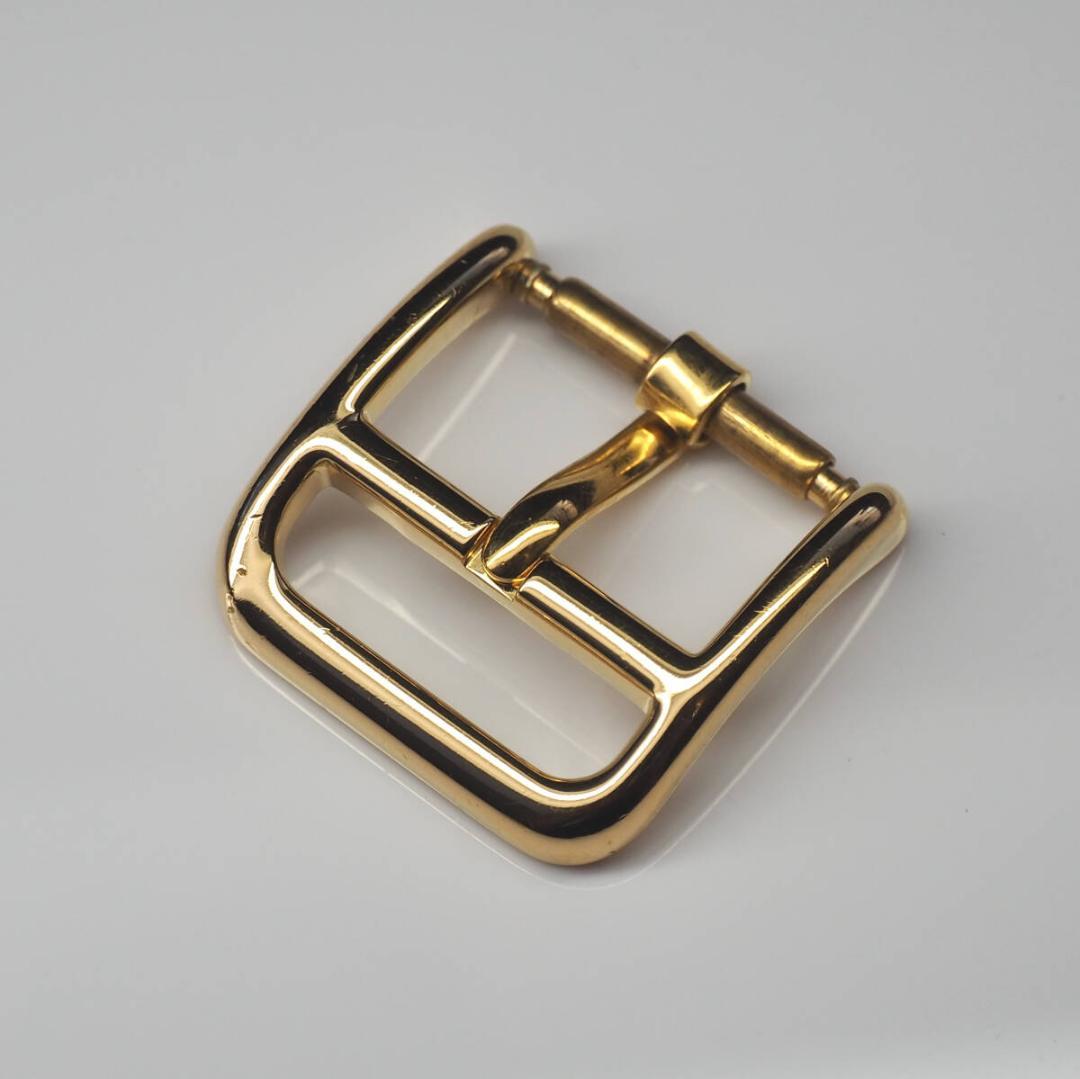 ◆純正品◆エルメス◆尾錠◆金色◆幅約１４mm◆F-S