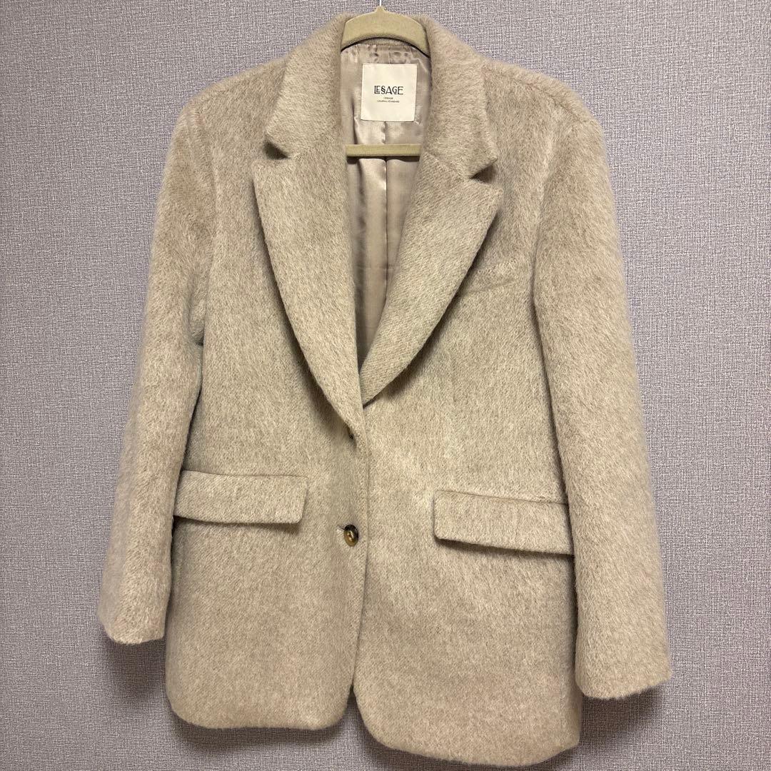 ジャーナルスタンダードレザージュ　モヘヤミックスジャケット