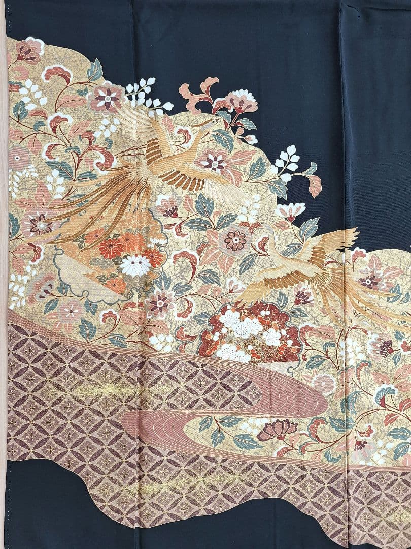 着物リメイクワンピース3609