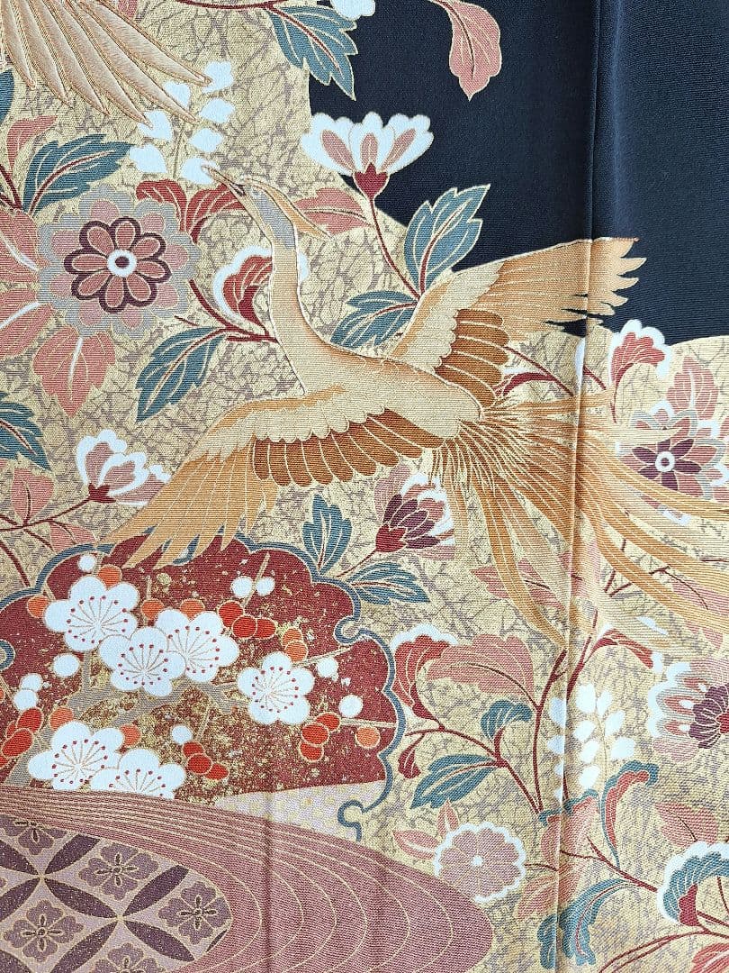 着物リメイクワンピース3609