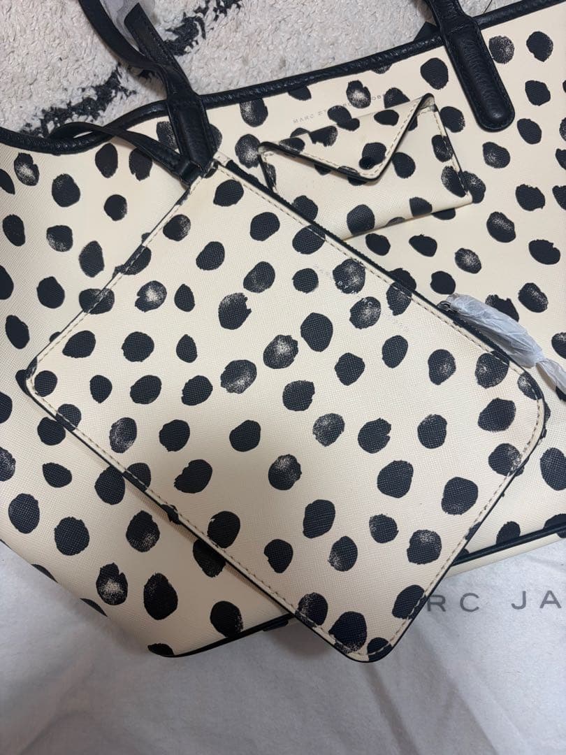 最終値下げ　MARC JACOBS ドット柄 トートバッグ