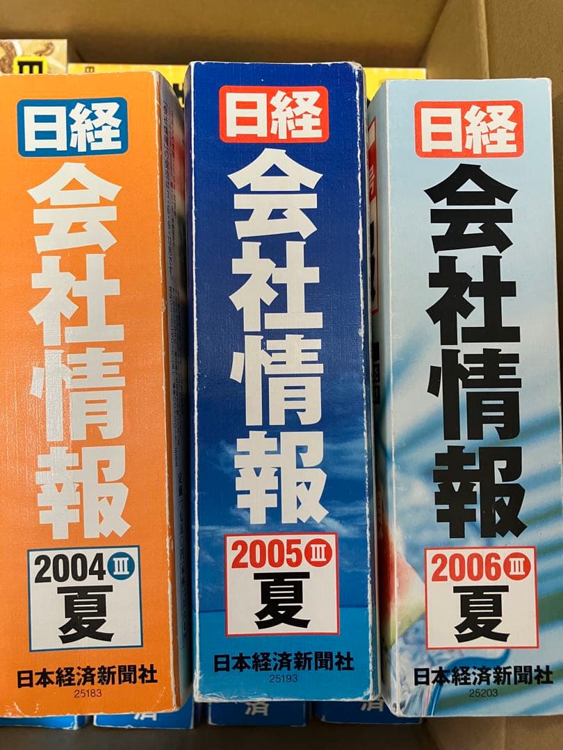 四季報&日経会社情報 2004-2020 16冊セット