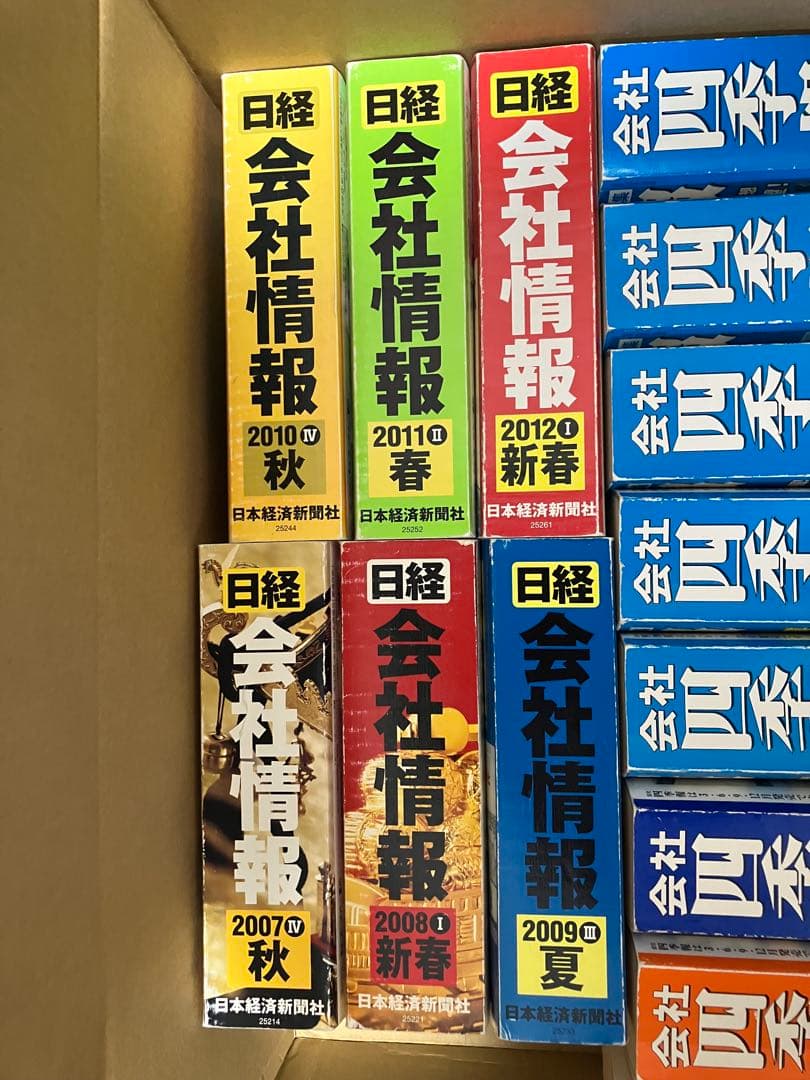 四季報&日経会社情報 2004-2020 16冊セット