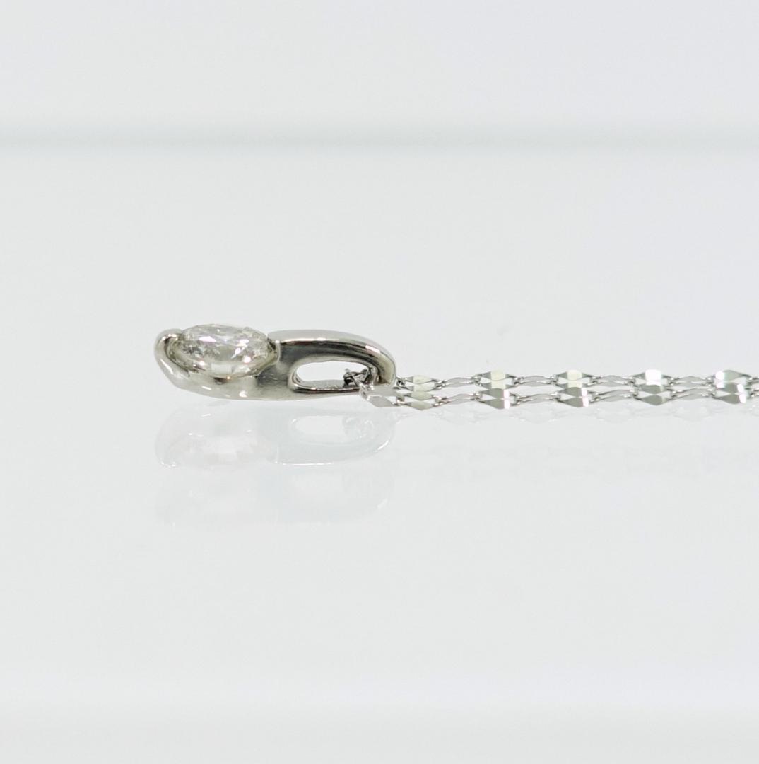 riricoco 様PT 0.35カラット ダイヤモンド ネックレス ス