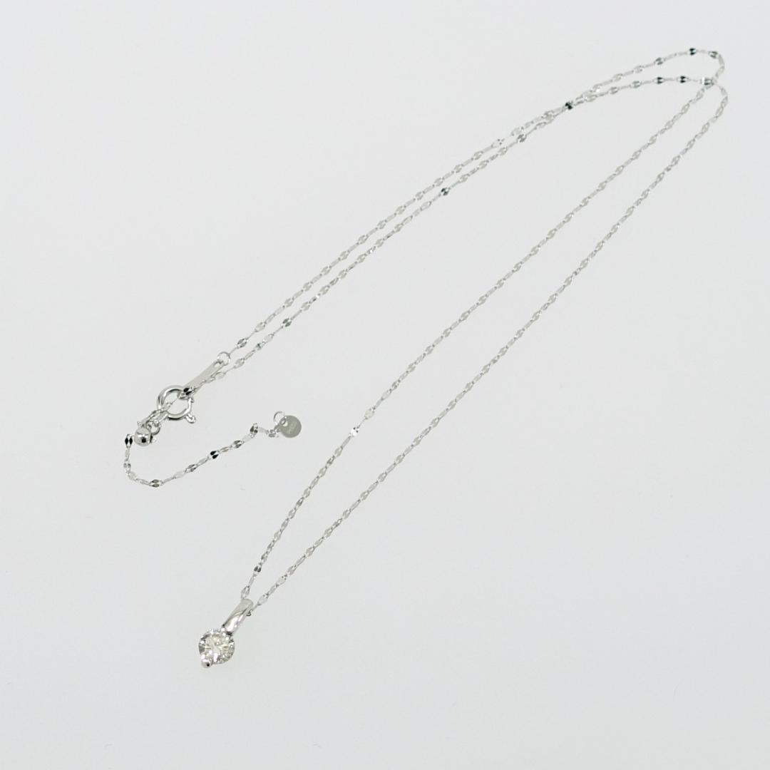 riricoco 様PT 0.35カラット ダイヤモンド ネックレス ス