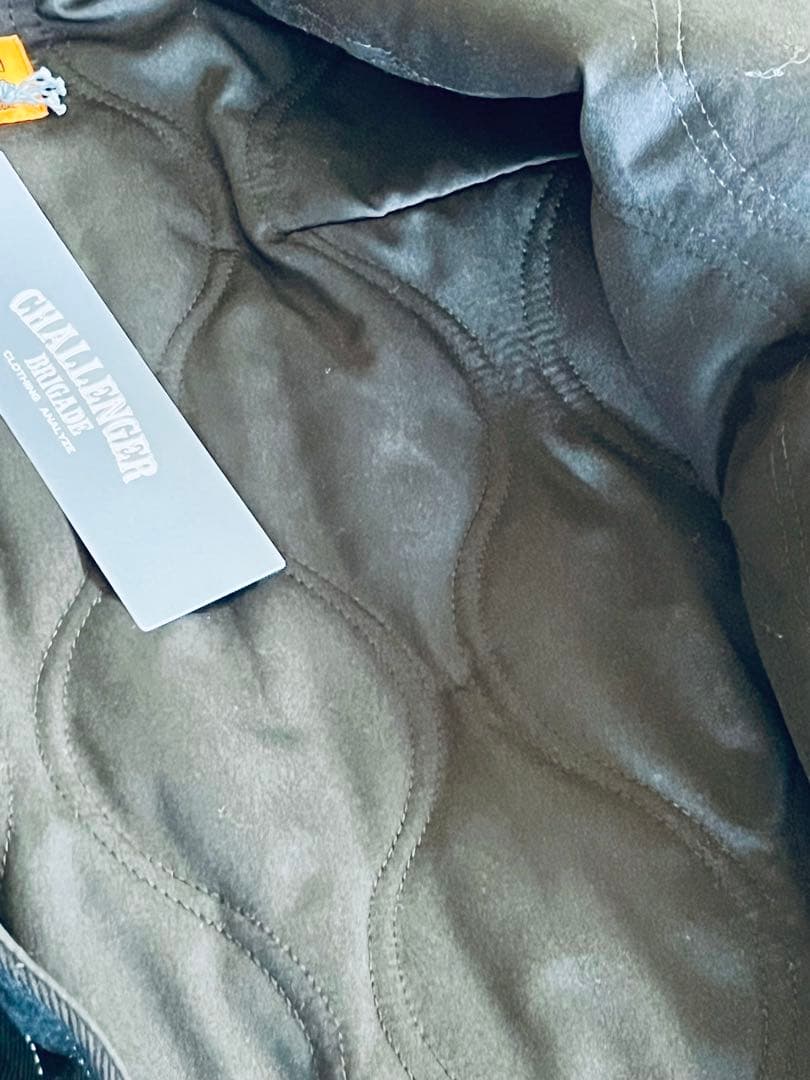 超美品CHALLENGER デニムライニングシャツジャケット