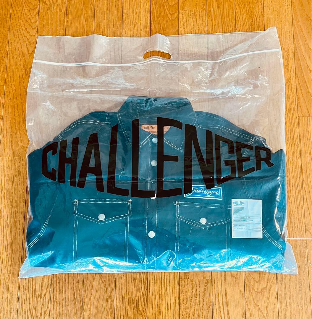 超美品CHALLENGER デニムライニングシャツジャケット