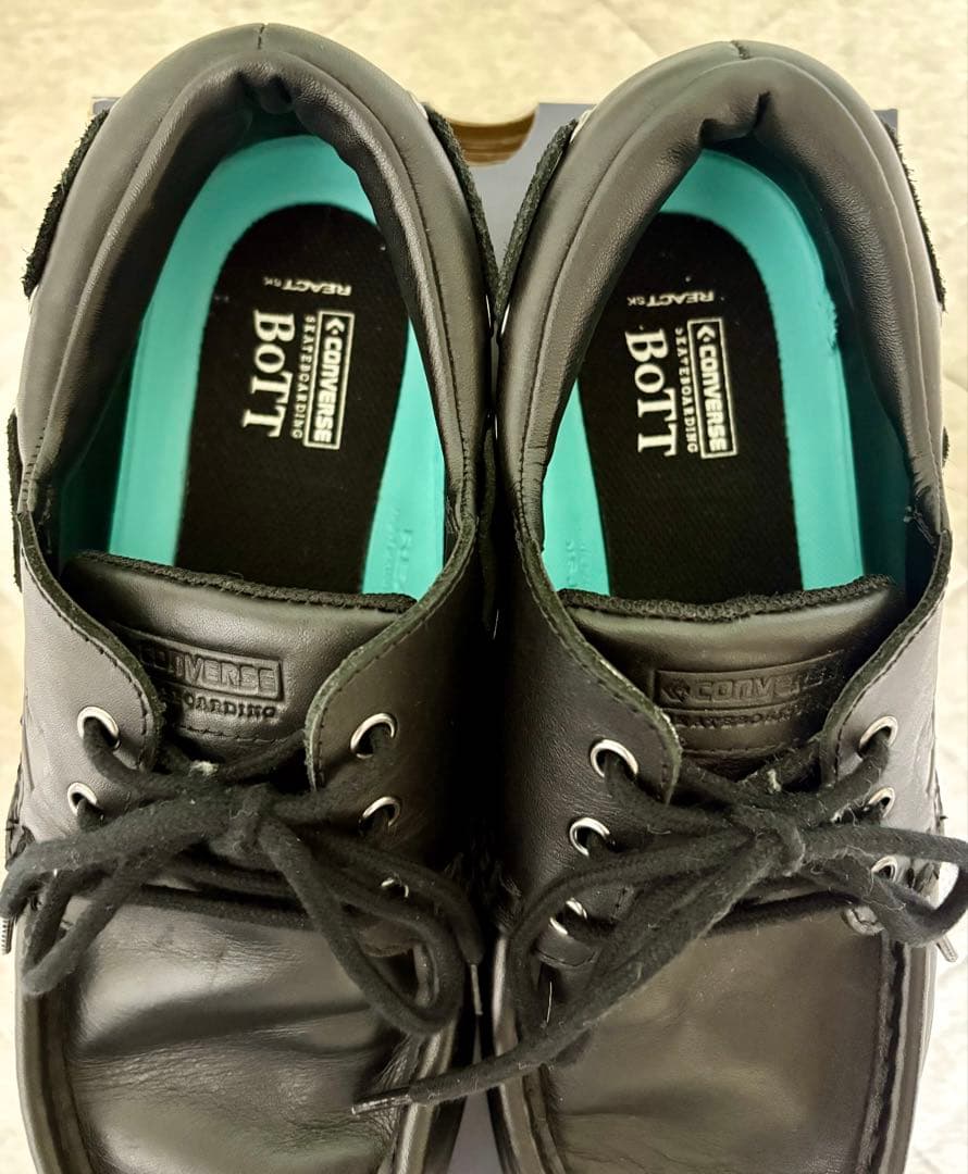 靴 CONVERSE DECKSTAR SK BoTT + BLACK 8