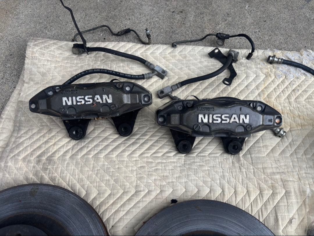 BNR32スカイラインGT-R純正前後キャリパー＆ローターフルSET