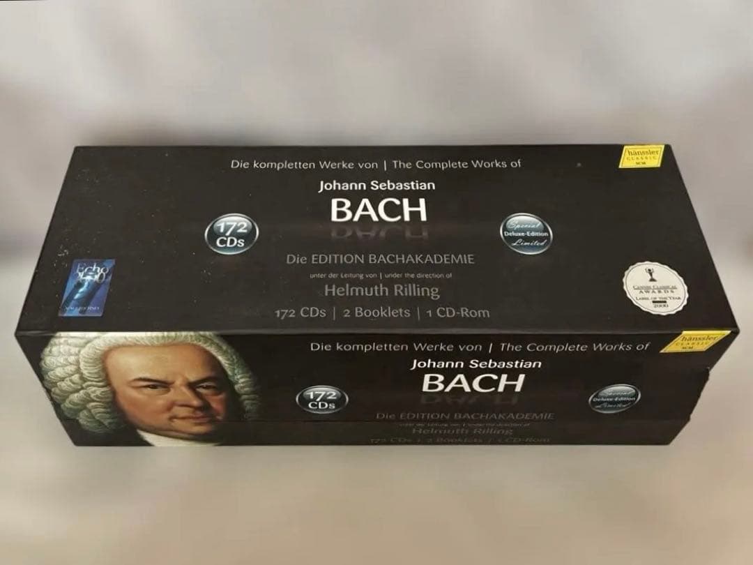 クラシック 207. BACH Die EDITION BACHAKADEMIE 172CD