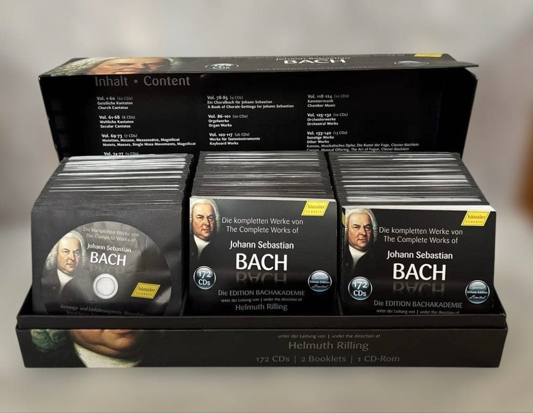 クラシック 207. BACH Die EDITION BACHAKADEMIE 172CD