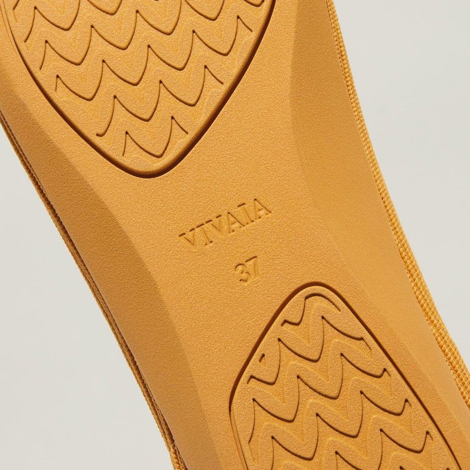 ★新品★ VIVAIA 靴 フラットシューズ 長時間履ける イエロー 23.5