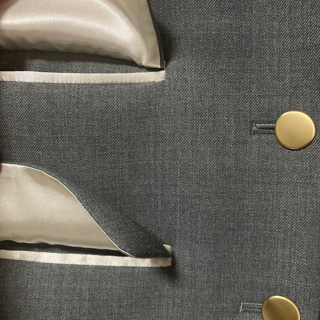 1回着用 yori shirocon チャンキーテーラージャケット グレー 美品