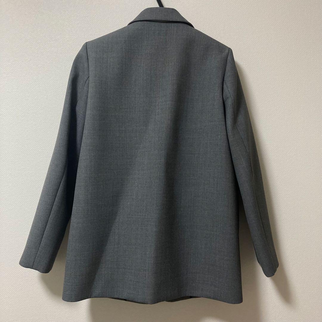 1回着用 yori shirocon チャンキーテーラージャケット グレー 美品