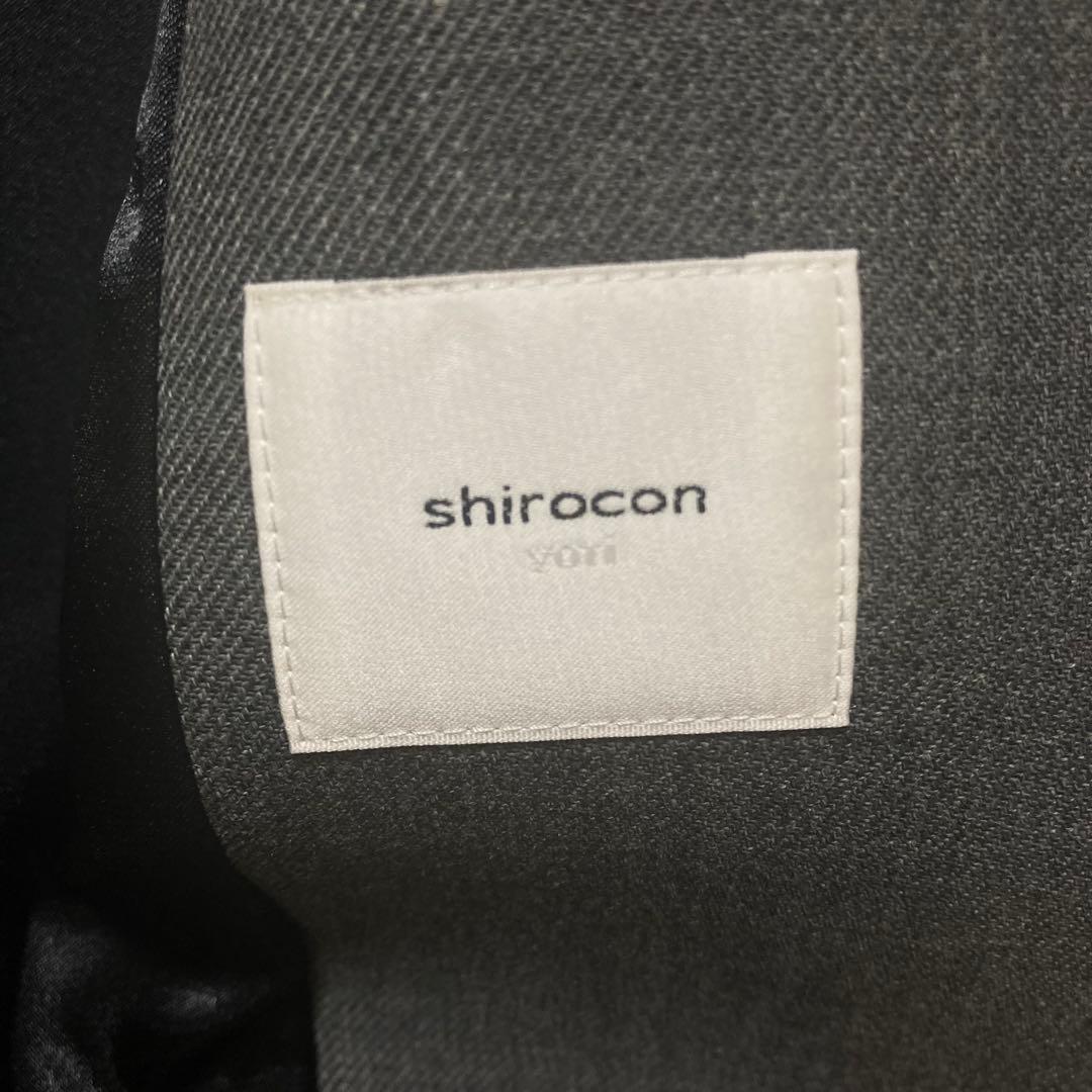 1回着用 yori shirocon チャンキーテーラージャケット グレー 美品