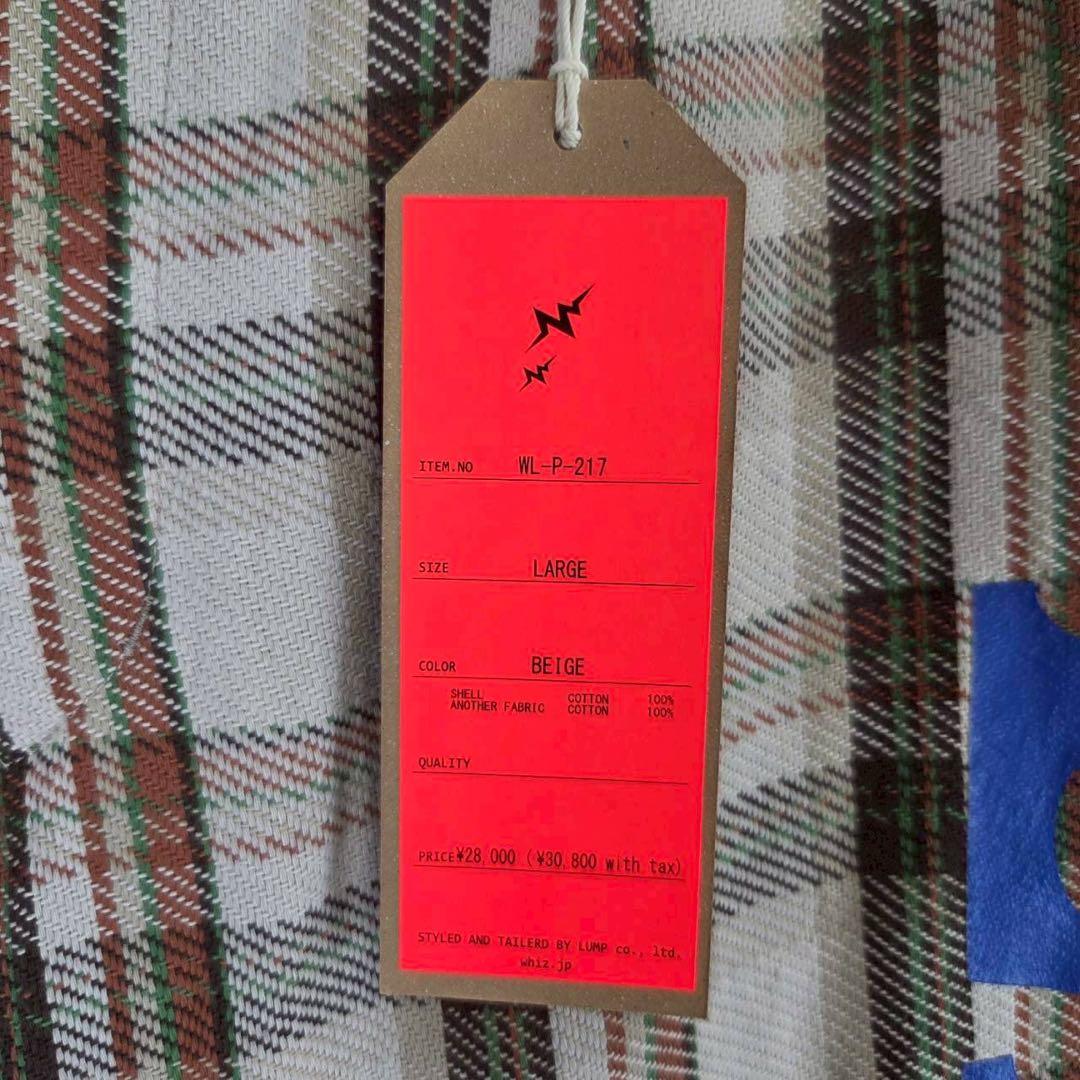 新品 WHIZ LIMITED PLANE PANTS BEIGE