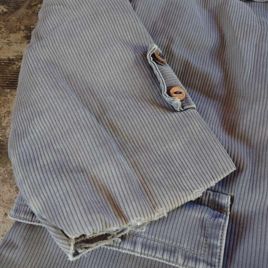 ヴィンテージ 50s フランス ワークコート CROWNジップ 　4739