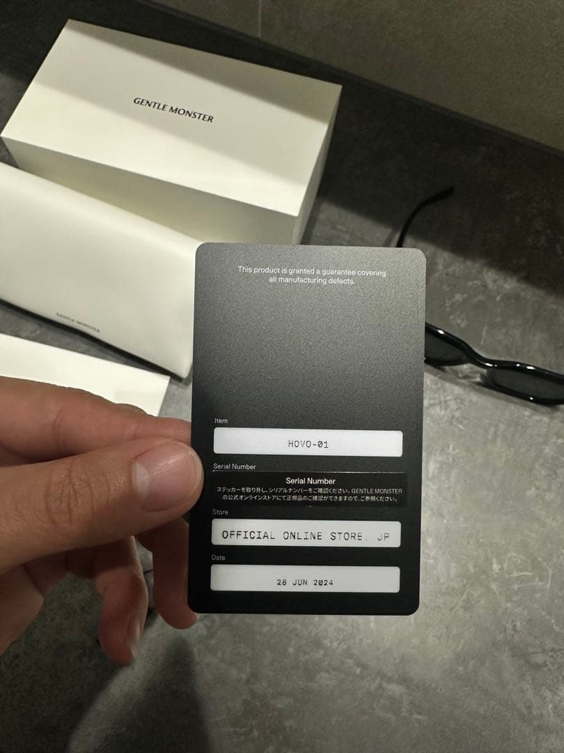 GENTLE MONSTER HOVO サングラス みちょぱ着用