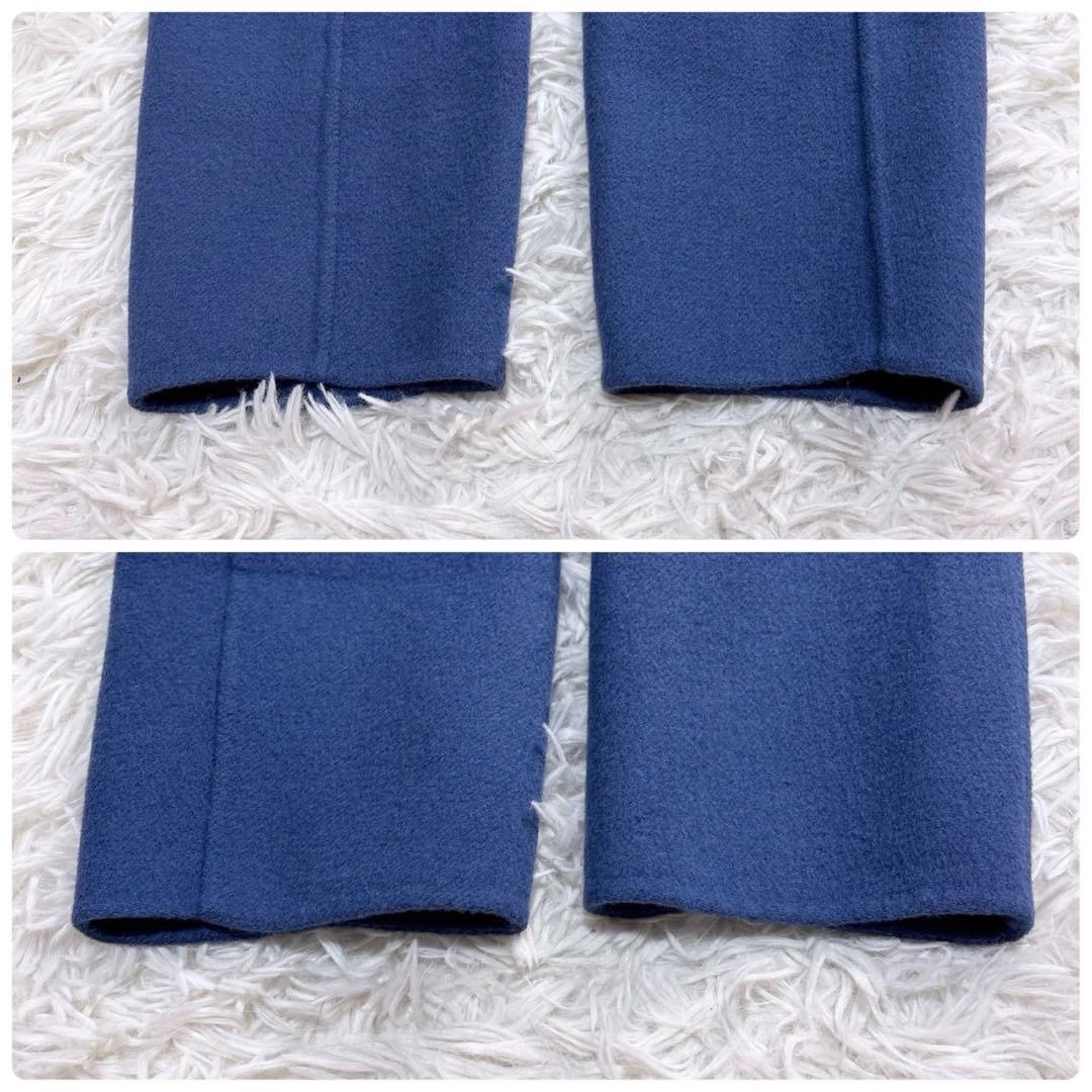 極美品 エスマックスマーラ クチートアマーノ ダブルフェイス チェスターコート