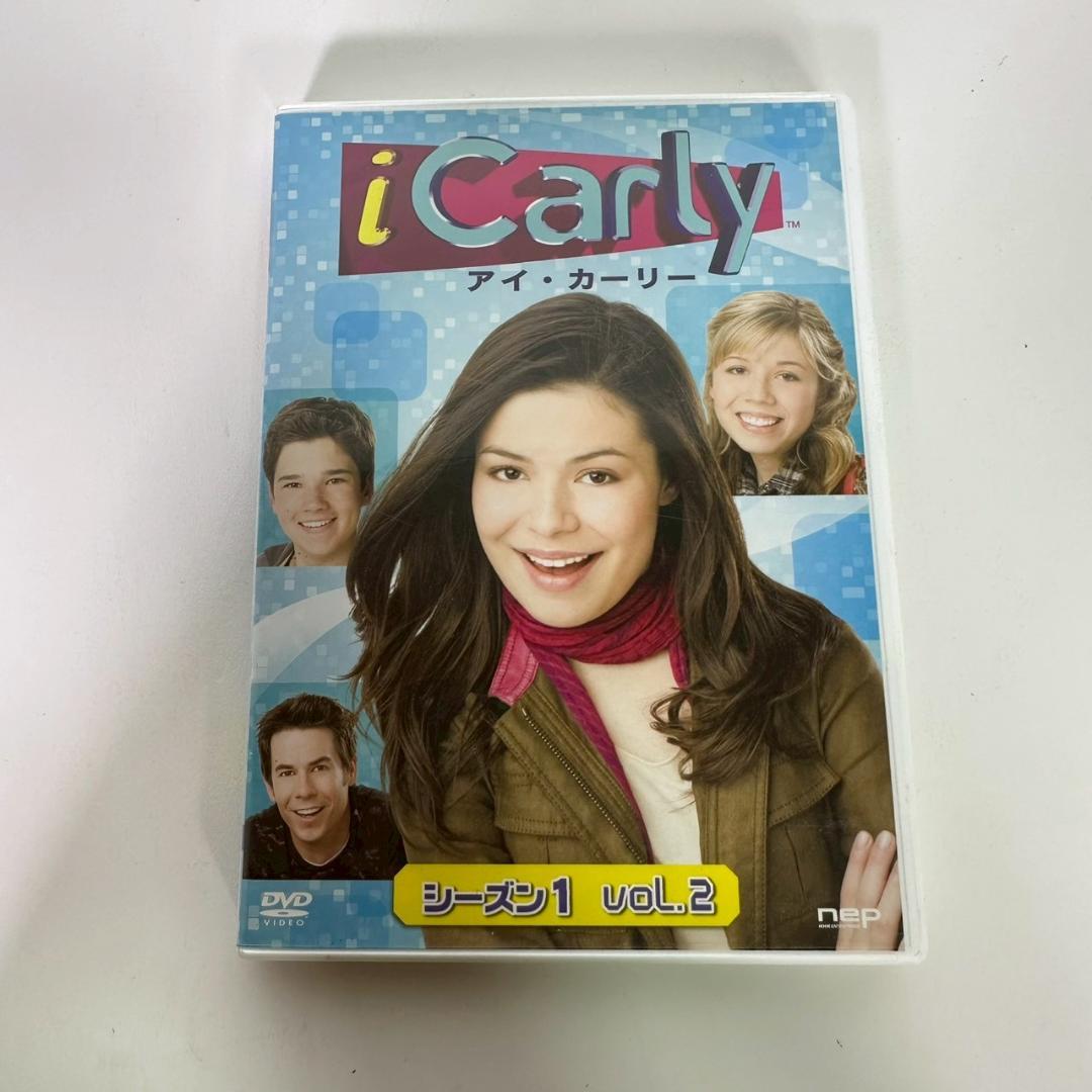 【美品】iCarly（アイ・カーリー）VOL.1,2 DVDセット 日本語吹替版