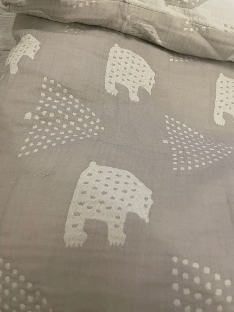 ファルスカ コンパクトベッドFree メランジグレー+ドーナツ枕等セット