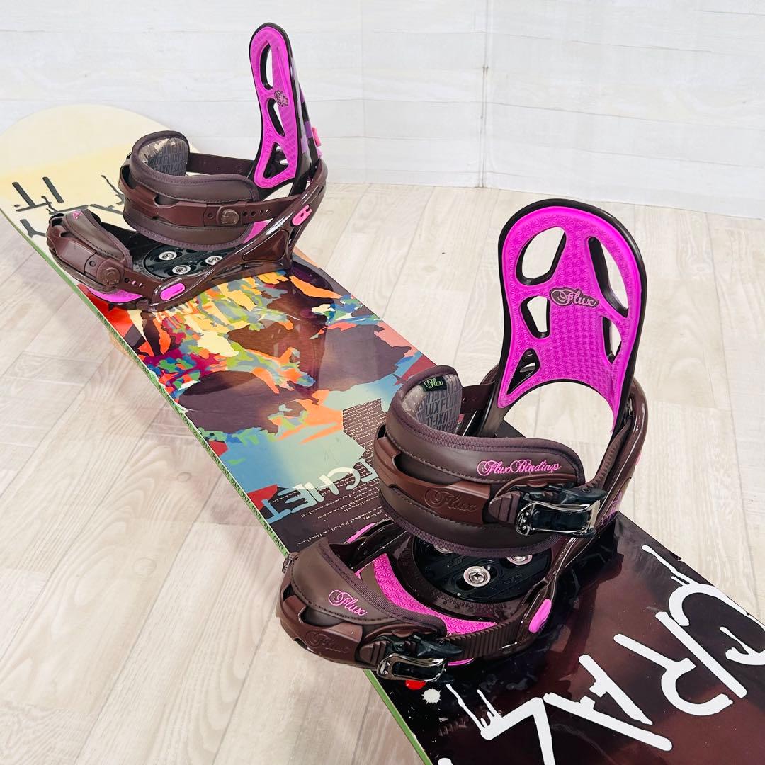 アトミックCRAZY 153cm、FLUX Titan M、25.5 BOA式