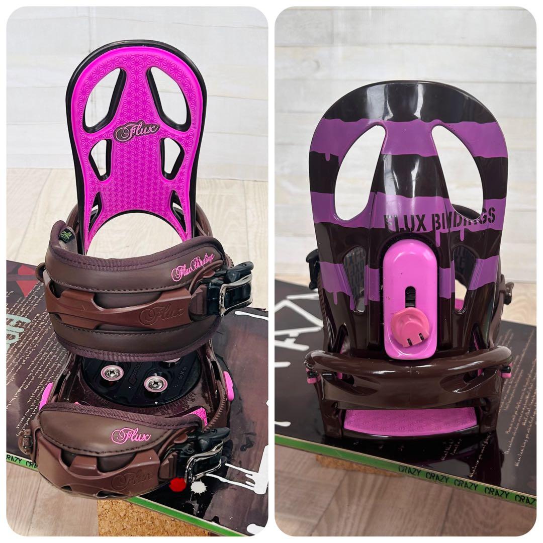 アトミックCRAZY 153cm、FLUX Titan M、25.5 BOA式