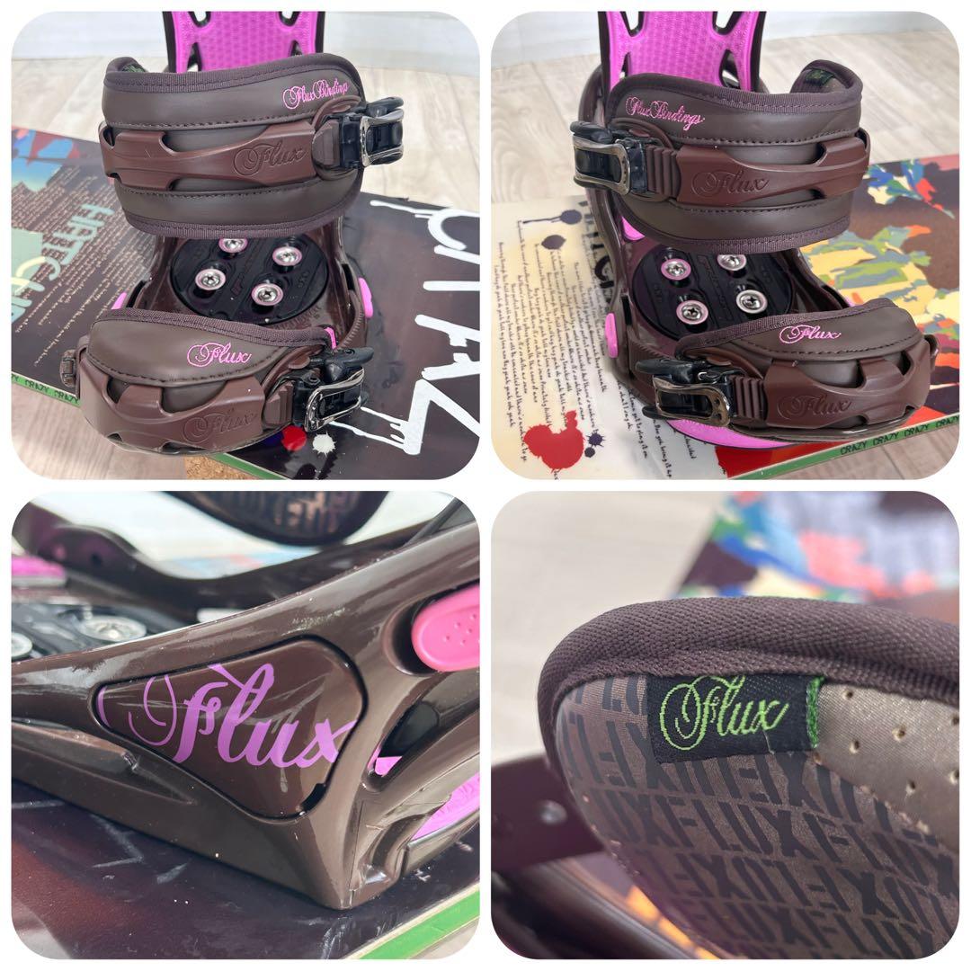 アトミックCRAZY 153cm、FLUX Titan M、25.5 BOA式