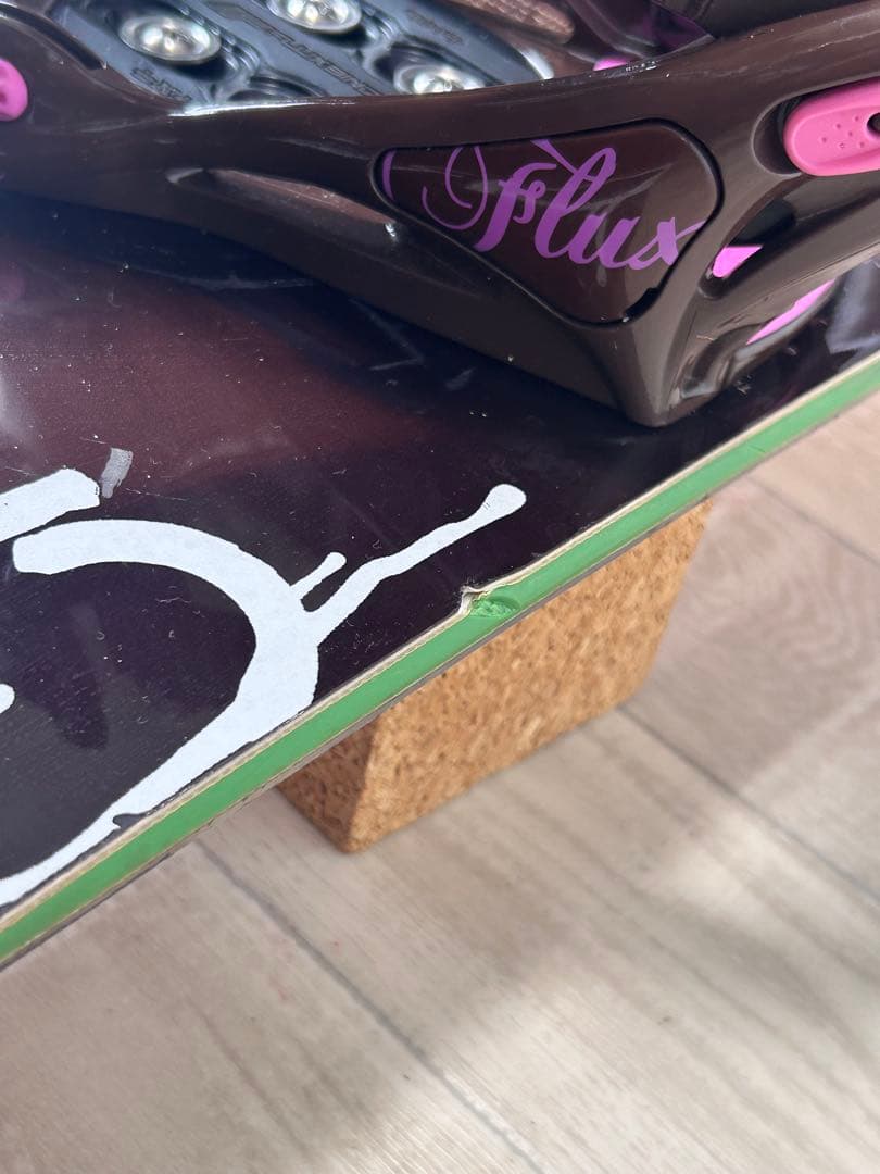 アトミックCRAZY 153cm、FLUX Titan M、25.5 BOA式