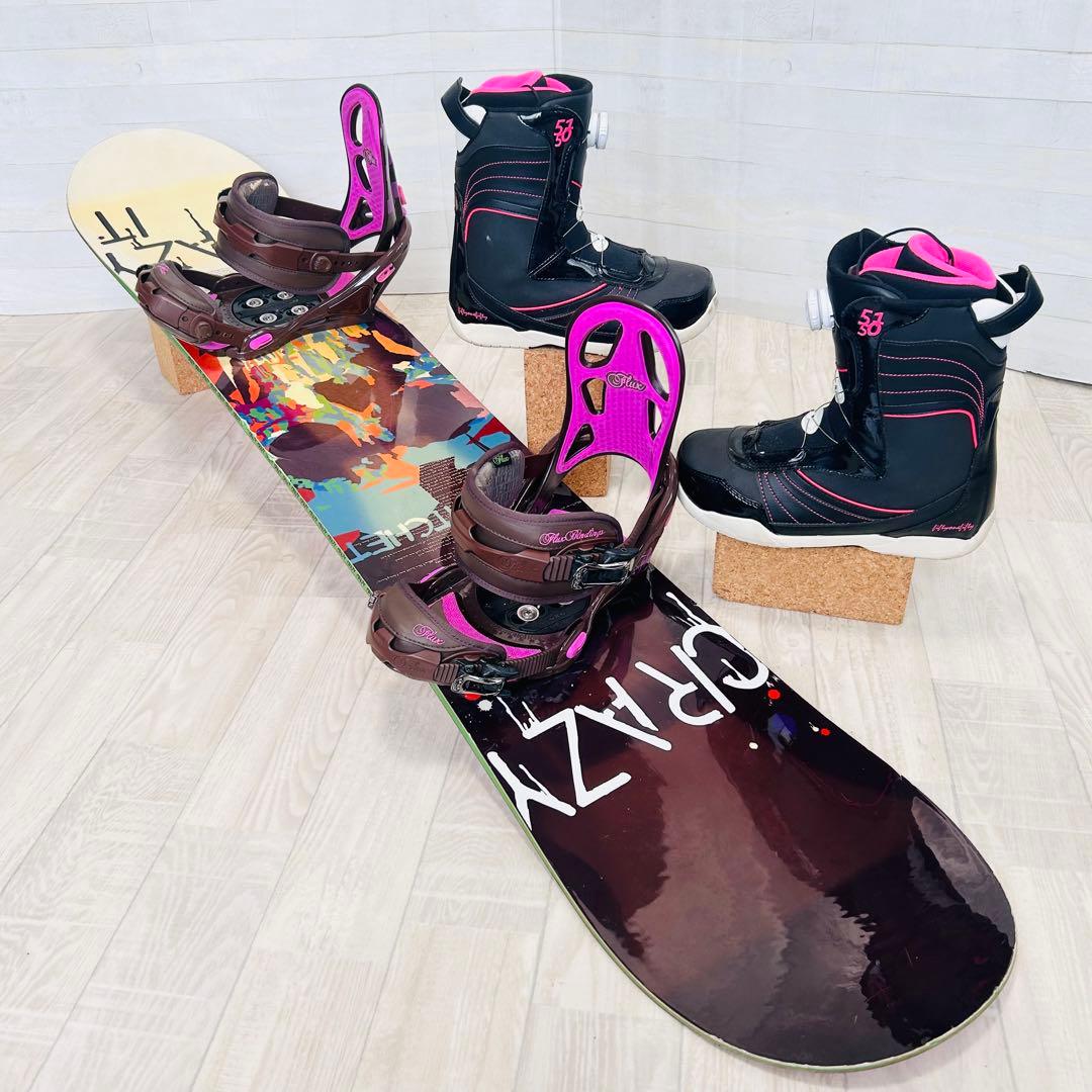 アトミックCRAZY 153cm、FLUX Titan M、25.5 BOA式