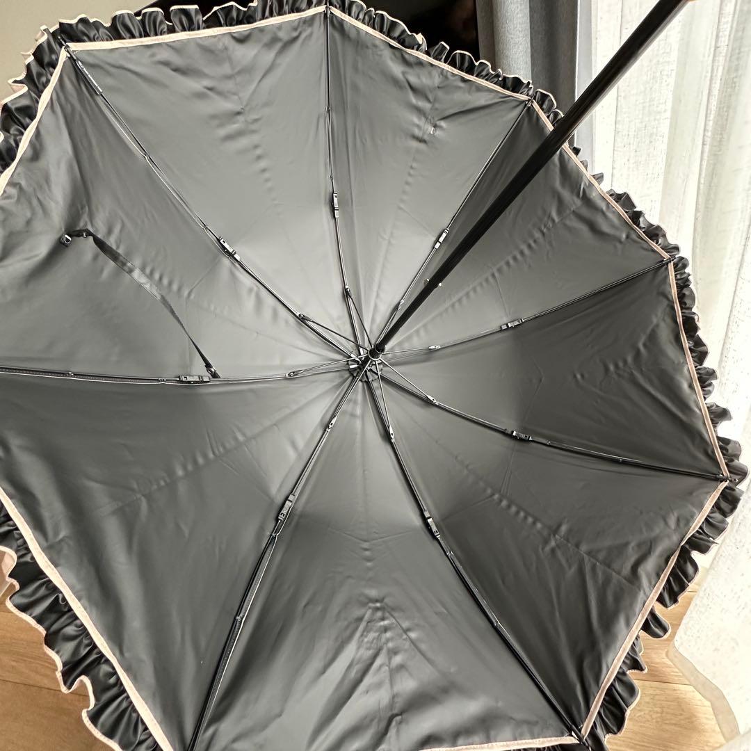 サンバリア100 折りたたみ日傘 2段折 ピンク