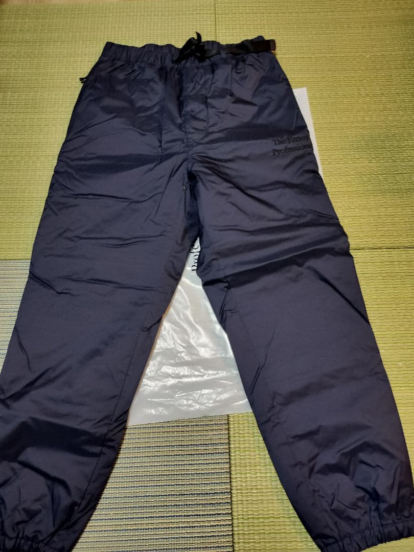 ENNOY PADDED パンツ S NAVY