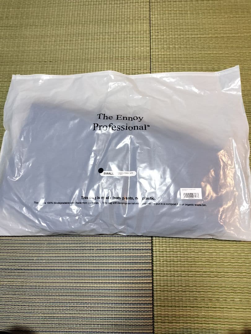 ENNOY PADDED パンツ S NAVY