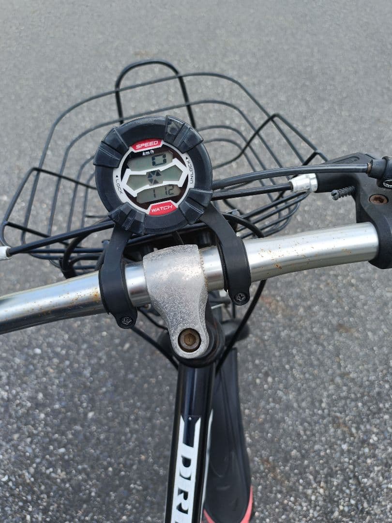 ドライドS3 子供用自転車 26インチ 黒/ピンク