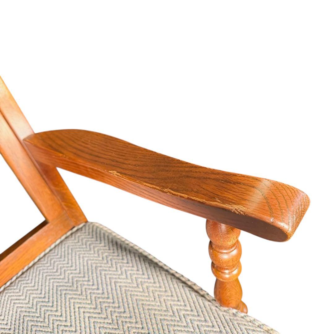 HR803 三越ブルージュ　アームチェア　ダイニングチェア